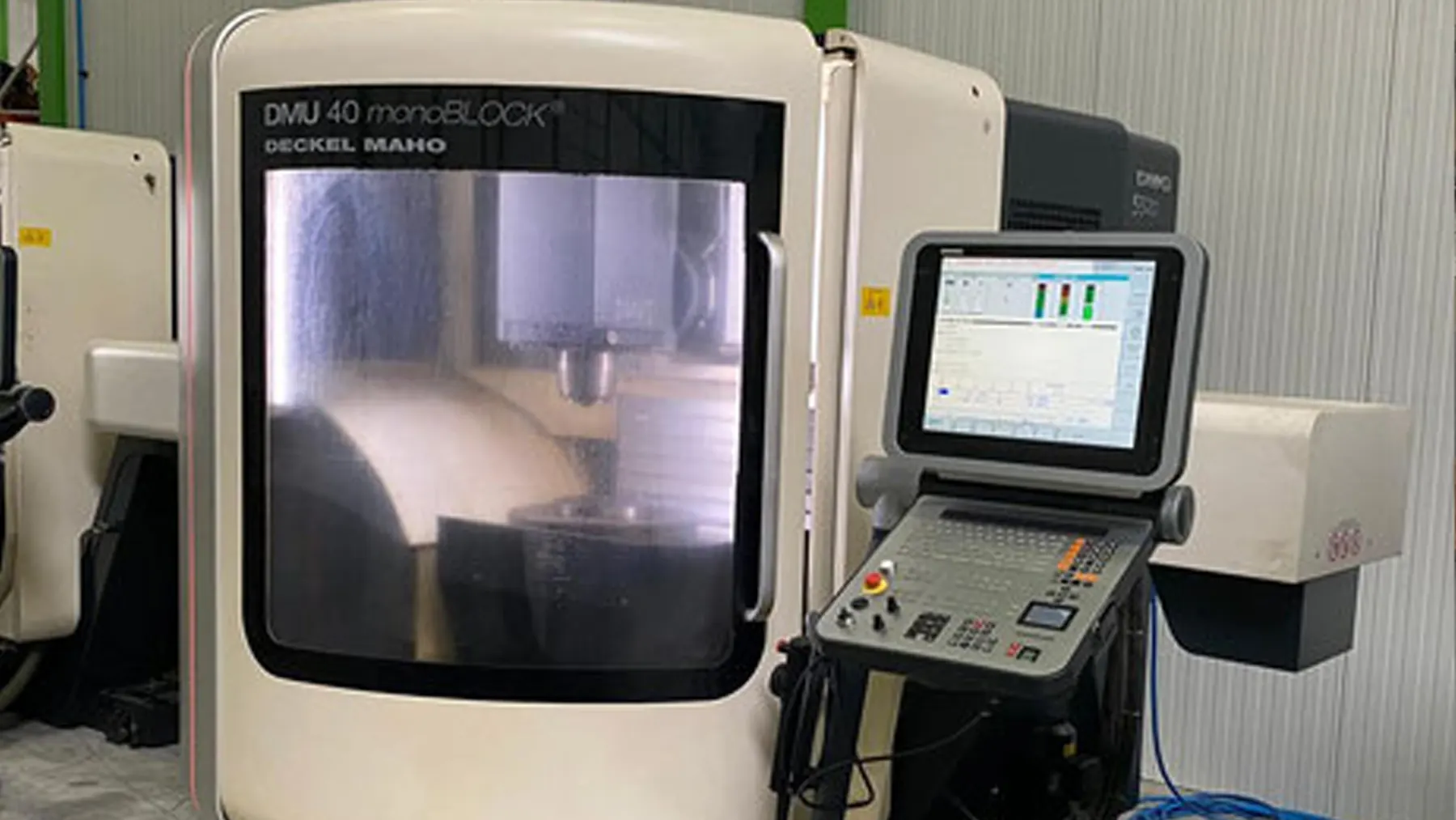 DMG MORI DMU 40 monoBLOCK 5 eksen işleme merkezi