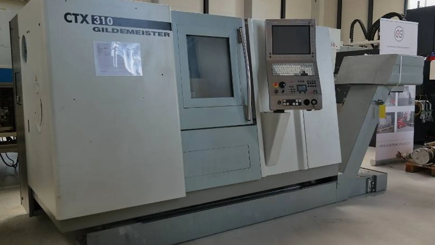 Gildemeister CTX 310 V3 CNC torna