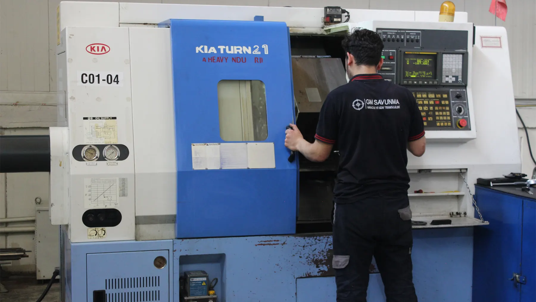 Hyundai Kia SKT 21 LMS CNC torna
